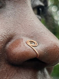 Spiral Nose Ring [Clip On]