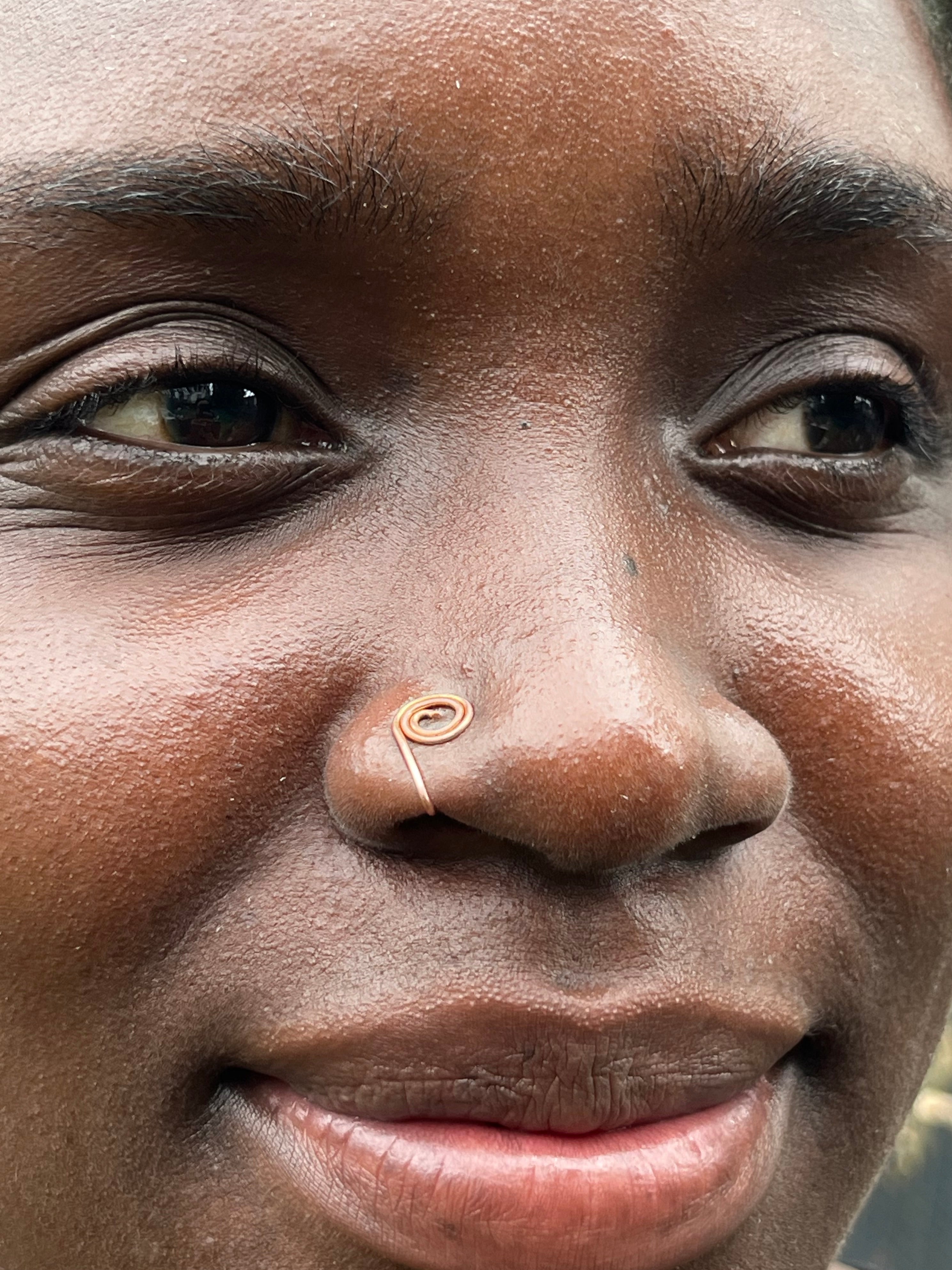 Spiral Nose Ring [Clip On]