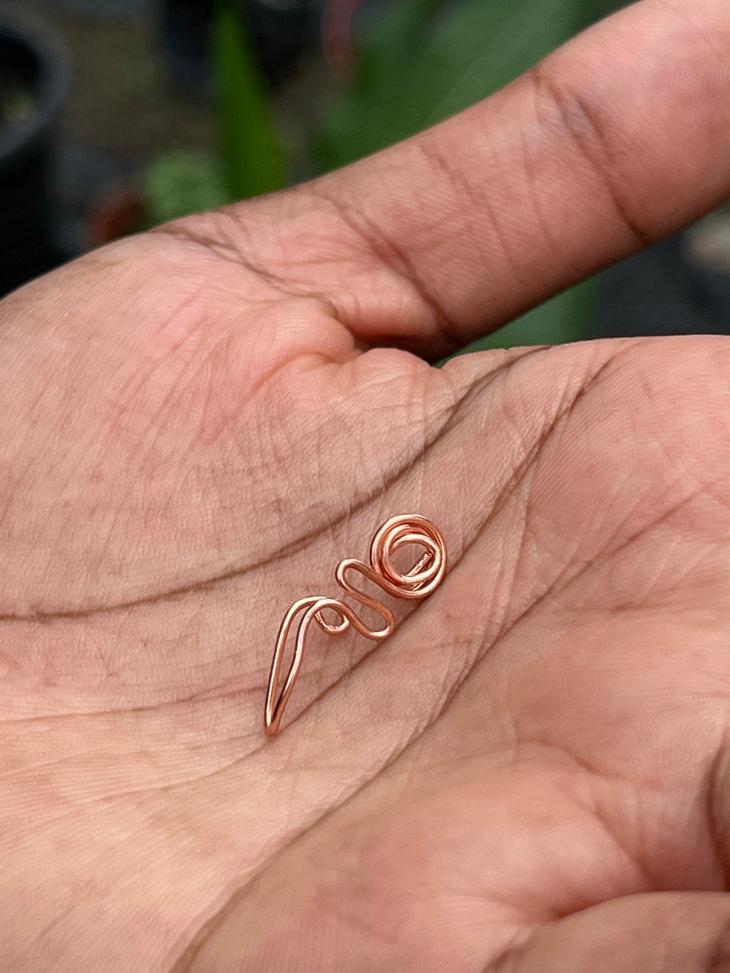 Spiral Nose Ring [Clip On]