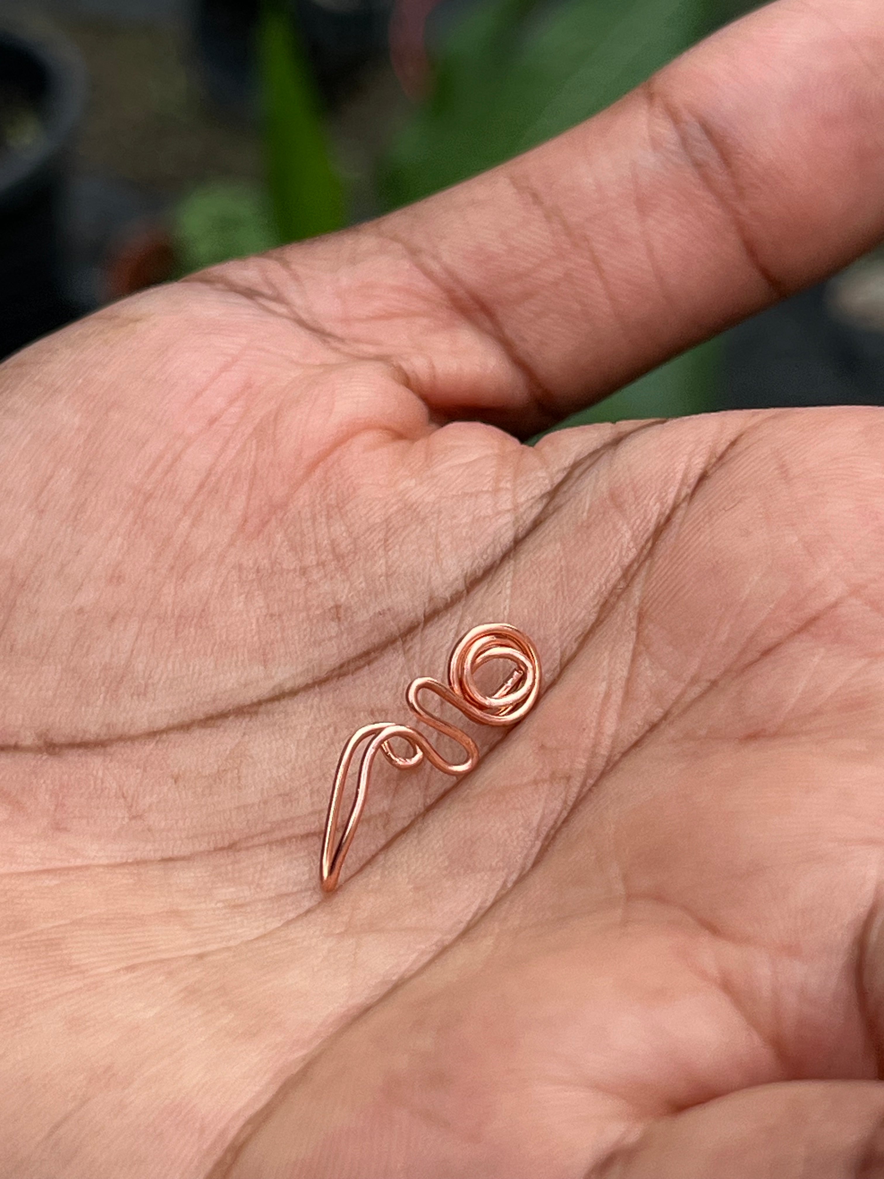 Spiral Nose Ring [Clip On]