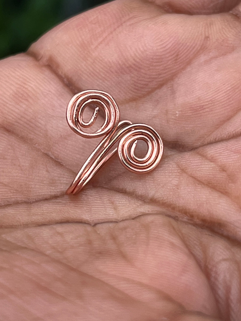 Double Spiral Nose Ring [Clip-On]